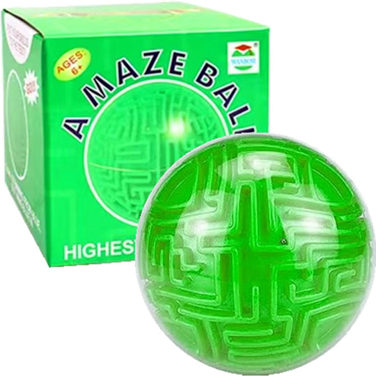 Gravity Cube Maze Ball Memory Sequential Ball Maze Puzzle Toy Gifts for Kids Teens Students Adults Carnival, Educational Challenges Brain Teasers Puzzle Game(Bulk 3 Sets)