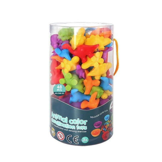 Premium Quality Counting Dinosaurs Montessori Toys for 3 4 5 Years Old Boys Girls Toddler Preschool Learning Activities
