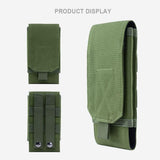 Tactical Molle Phone Case Bag Cover Loop Belt Holster Pouch Compatible with iPhone 14 Plus/14 Pro Max/14 Pro/13 Pro Max/13 Pro/13/12 Pro Max/11 Pro Max/Xs Max (10 Pack)