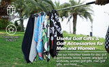 Top Quality Microfiber Waffle Design with Clip - Industrial Strength Magnet for Strong Hold to Golf Bags, Carts & Clubs