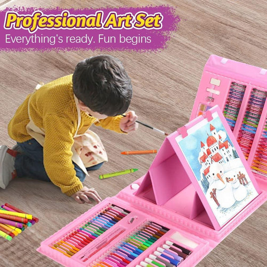 Drawing Art kit Paint Brush Set Children Daily Entertainment Toy DIY stationery set(10 Pack)