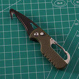 EDC Pocket Folding Knife Keychain Knives, Box Seatbelt Cutter, Rescue EDC Gadget, Key Chains for Women Men Everyday Carry(Bulk 3 Sets)