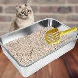 Cat Litter Scoop Plastic Long Handle Pets Cat Litter Sand Shovel Dogs Pooper Scoop Cleaning Tool Pet Supplies(10 Pack)