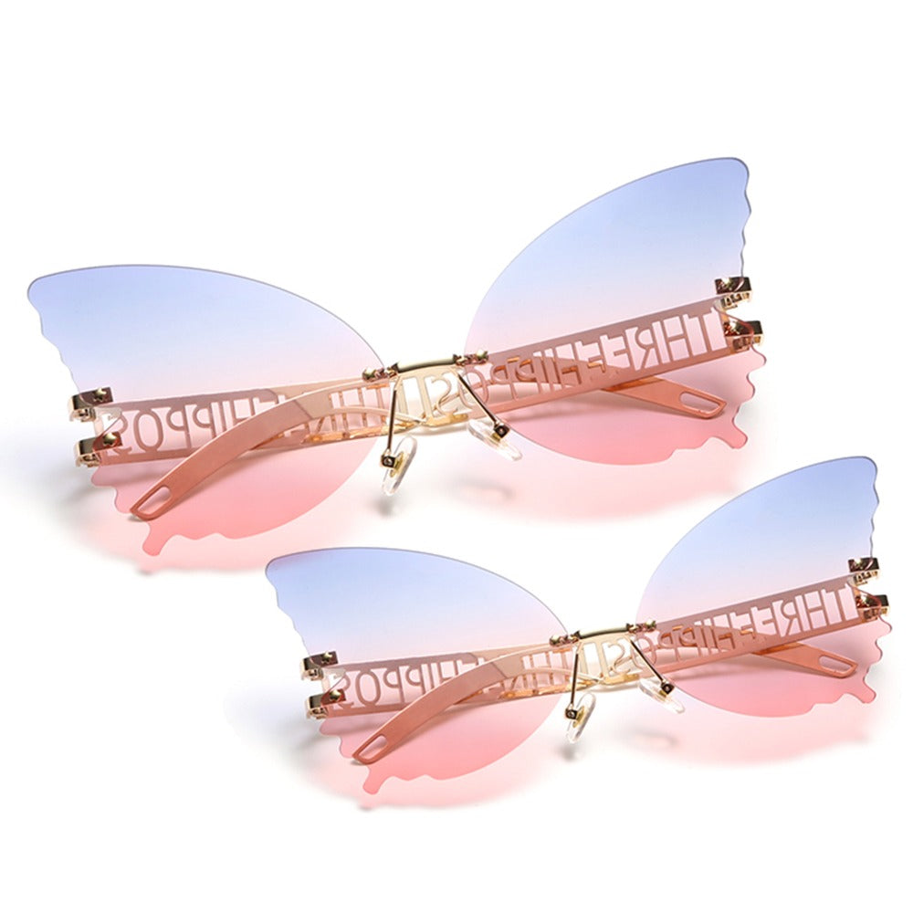Posh Sun Glasses Big Butterfly shaped Mommy And Me Sunglasses