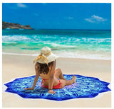 High Quality Round Bohemian Blanket Hippie Indian Throw Blanket Beach Tapestry Sand Free Quick Dry