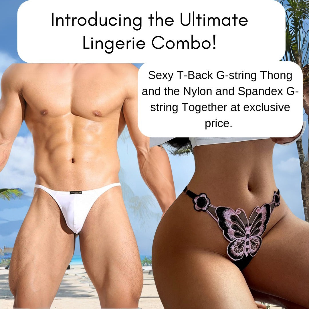 G-String Briefs Bulge Underwear & G String Women Underwear Combo Pack( –  VIGOR MARKET