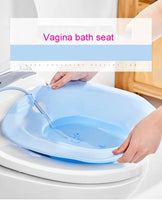 Sitz Bath With Hand Flusher & Nozzle