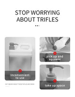 Dual Slot Dishwashing Soap Sink Dispenser - MOQ 10 Pcs