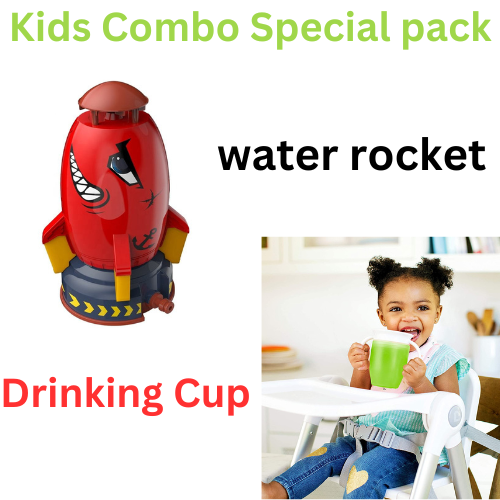 Kids Combo Special pack Water rocket & Non spill Cup – VIGOR MARKET