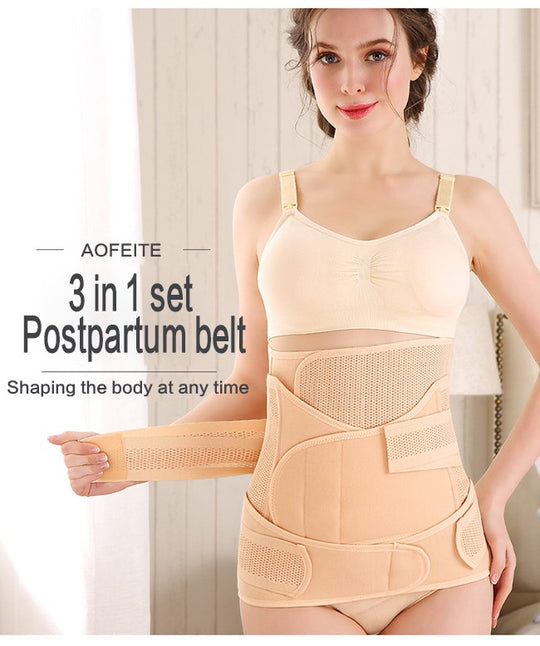 Support Belt & Maternity Belly Brace Pack