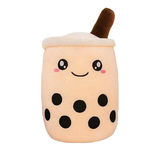 Plush Boba Tea Cup Toy Figurine Toy(Bulk 3 Sets)