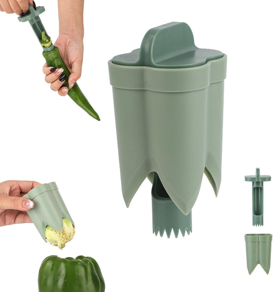 Pepper Deseeder Bell Pepper Corer Pepper Corer Tool 2 in1