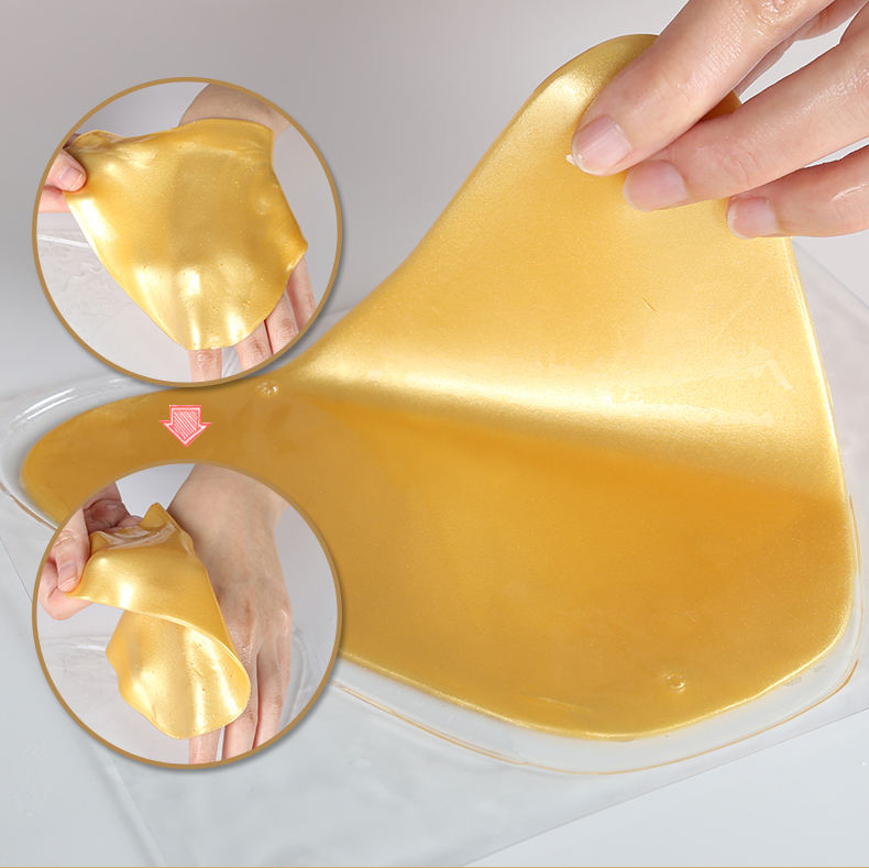 Hydrogel Gel Anti Wrinkle Gold Collagen Decollete Chest Pad