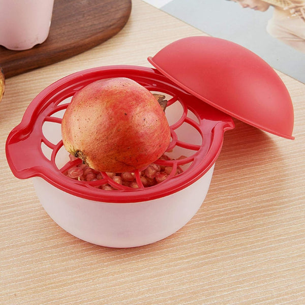 Non-Slip Pomegranate Arils Removal Tool Deseeder Peeling Tool Easy Removal Kitchen Gadget (Bulk 3 Sets)