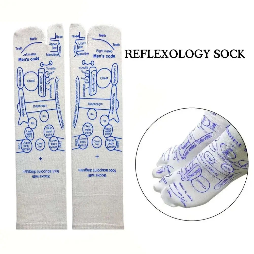 Reflexology Socks with Tools, Acupressure Reflexology Socks Massage(Bulk 3 Sets)