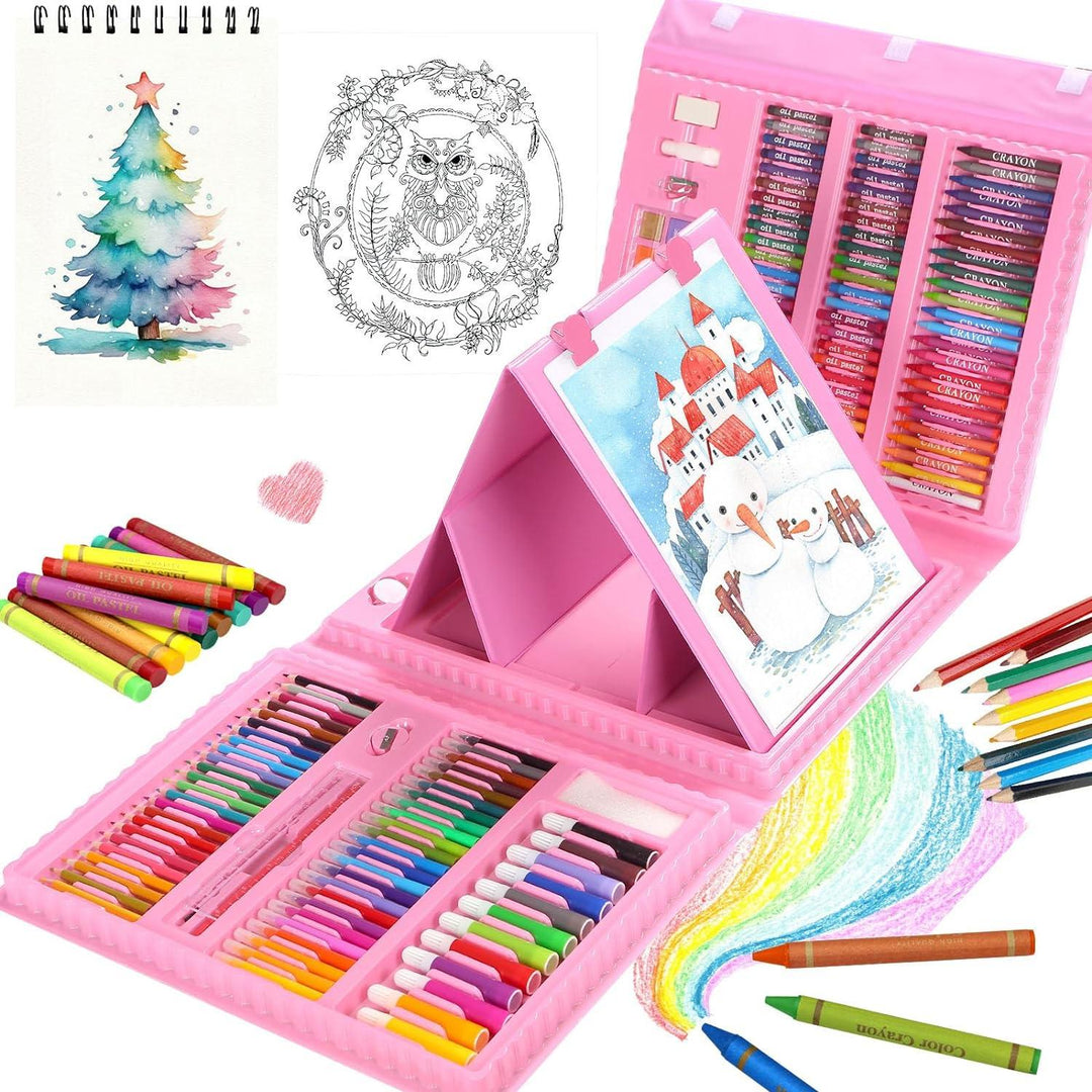 Drawing Art kit Paint Brush Set Children Daily Entertainment Toy DIY stationery set(Bulk 3 Sets)