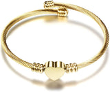 Nail bracelet for women trendy 18K Bangle & Gold Plated Bangle Bracelet for women Combo Pack - MOQ 10 Pcs