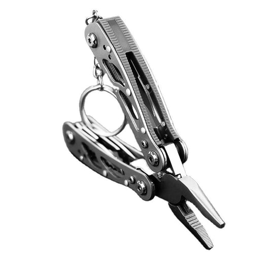 Multi-Purpose Knife Pliers Stainless Steel Folding Tool with Carbon Steel