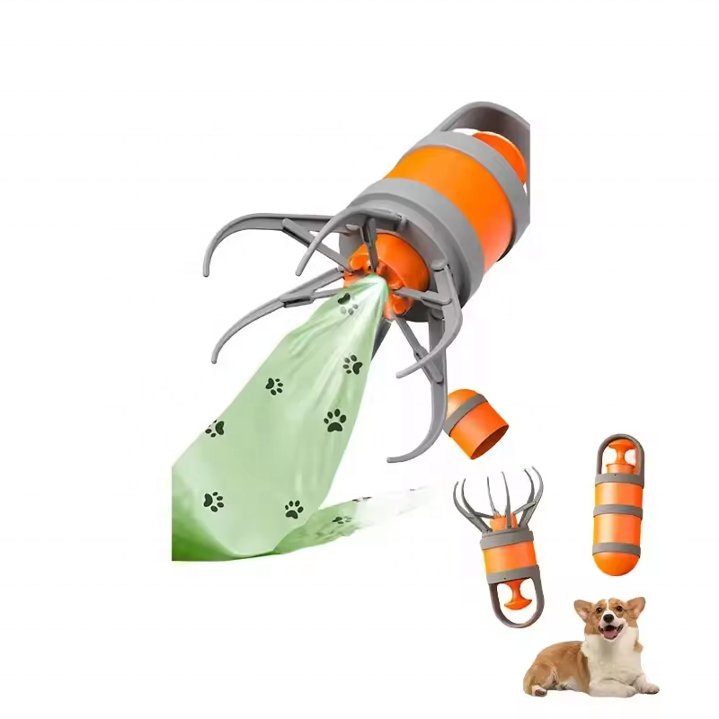 Durable Eight-prong Portable Pet Dog Poop Shovel(Bulk 3 Sets)
