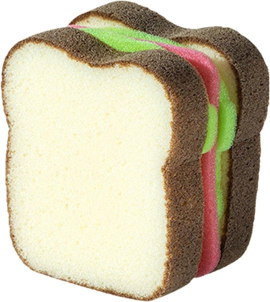 Bread-shape Sandwich cleaning sponge Washable for kitchen Dish washing sponge