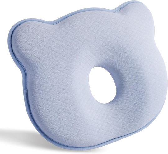 Generic Portable Memory Foam Donut Baby Pillow,Cute Cartoon Bear Soft and Cozy Pillow