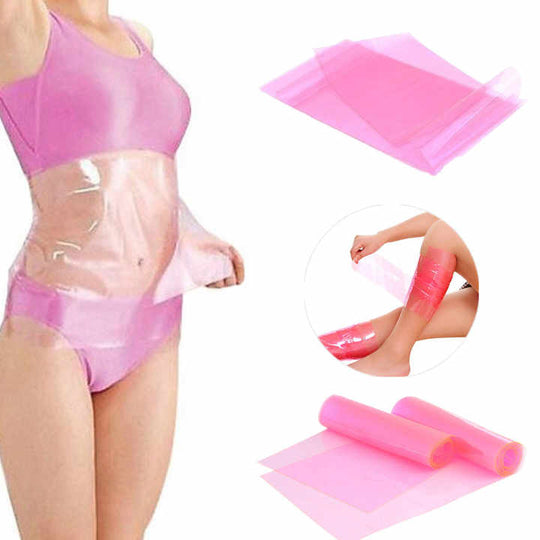 Slimming Belt Waist with Burn Fat, 2 pcs Waist Trimmer Belt PVC Waist Leg Thigh Wrap Shaper Slimming Belt Weight Loss Wrap