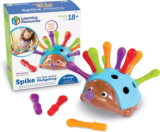 Spike The Fine Motor Hedgehog - Toddler Learning Toys, Fine Motor and Sensory(10 Pack)