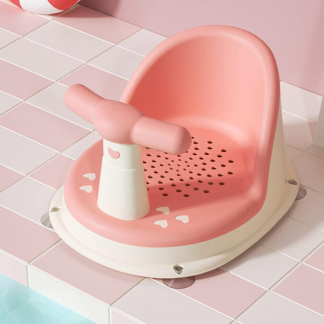 Non Slip Baby Bathtime tub play Chair sitting Up Seat with Suction Cups