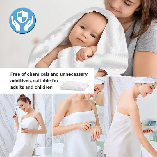 High Quality Cotton Compressed Towel Tablets Travel Towels Disposable Large Reusable(Bulk 3 Sets)