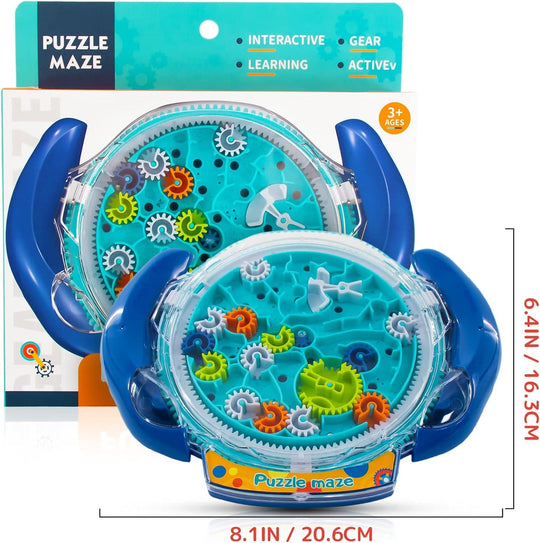 Educational Hands-on Skills Toys Colorful Gaming Gear Puzzle Maze Toys for kids