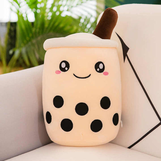 Plush Boba Tea Cup Toy Figurine Toy(10 Pack)