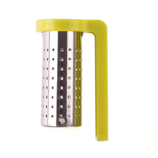 Stainless Steel Tea Filter with a Hook Silicone Handle, The Hook Easily Hung