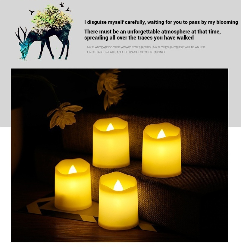 Premium Holiday floating candle lights Led Tea Candle Light Flameless Candle Lights (10 Pack)