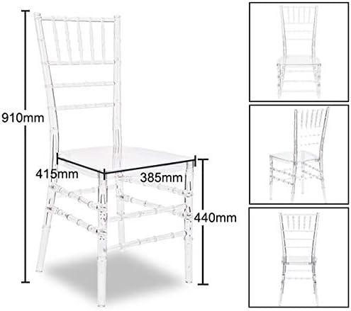 Elegance Ice Crystal Chair Party Event Wedding Chairs Acrylic Ghost Chairs Flash Elegance Stacking Chiavari