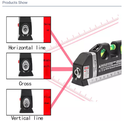 High Quality Infrared laser level measuring level Laser03 multi-function magnetic laser level(Bulk 3 Sets)