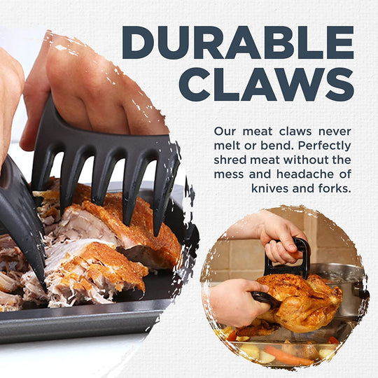 BBQ Grill Gloves & Bear Claws Twin pack(Bulk 3 Sets)