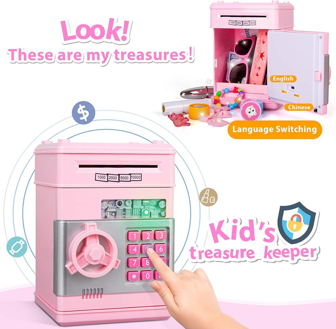 Best Gift Piggy Bank Electronic Mini ATM for Kids(10 Pack)