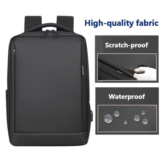 Luxury mens waterproof business Computer usb school backpack bags