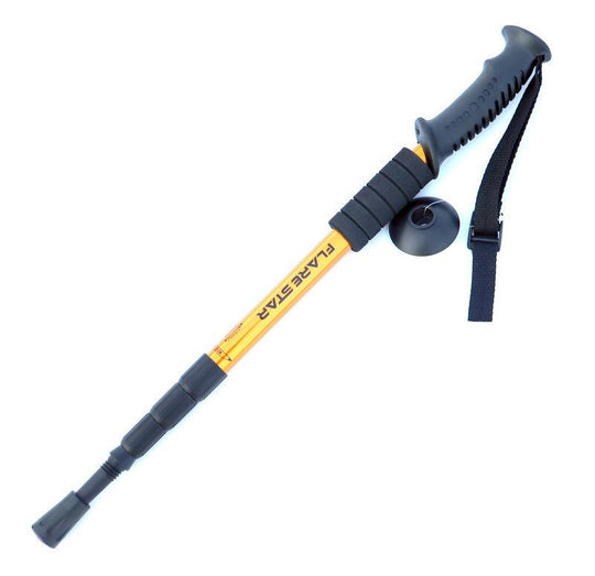 High Density Aluminum Alloy Retractable Trekking walking Pole