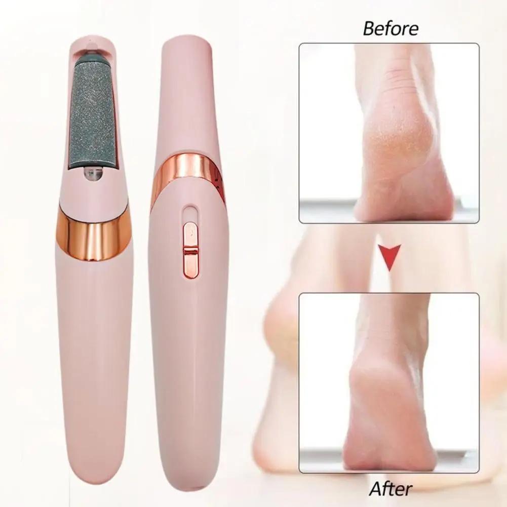 Foot Grinder Professional Electric Pedicure Tool USB Rechargeable File Callus Remover Body Exfoliator Heel Grinding Roller(10 Pack)