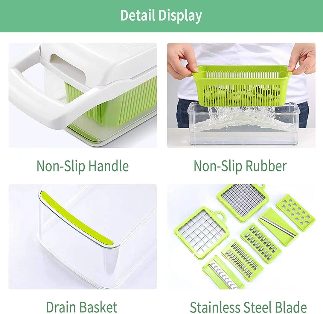 Professional Vegetable Slicer for Kitchen 12 in 1