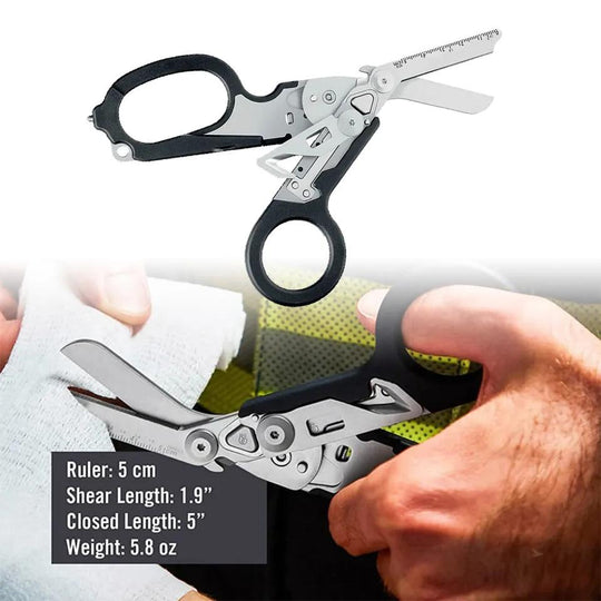 Stainless Steel 6 In 1 Tijeras Raptor Rescue Emergency Shears Scissors