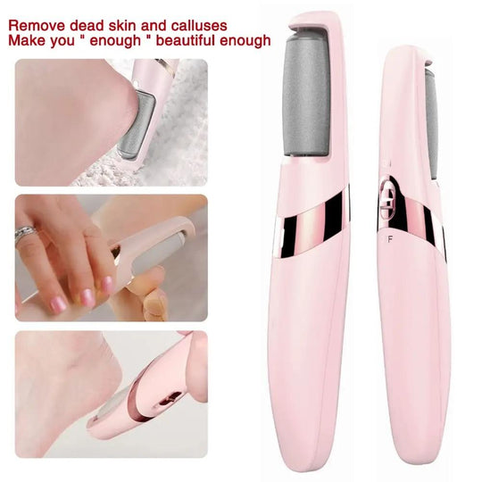 Foot Grinder Professional Electric Pedicure Tool USB Rechargeable File Callus Remover Body Exfoliator Heel Grinding Roller