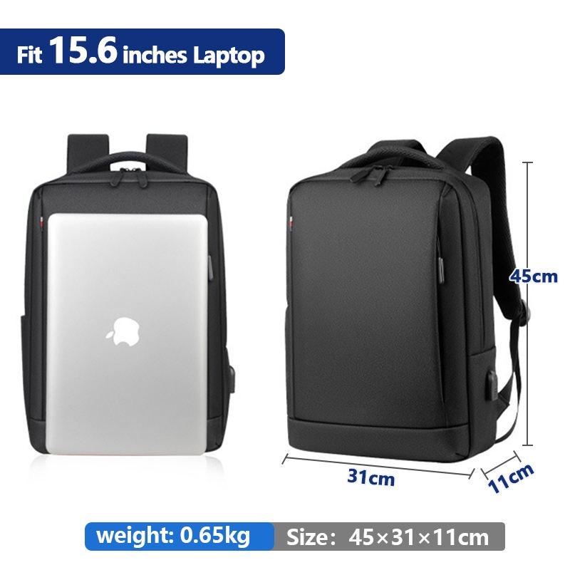 Luxury mens waterproof business Computer usb school backpack bags