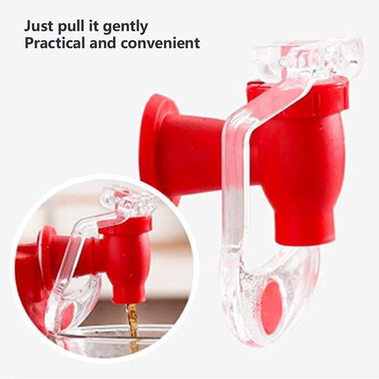 Portable Party Drinking Dispenser Juice Cola Soda Plastic Cold Drink Dispensers Beverage Bottle Dispenser (10 Pack)