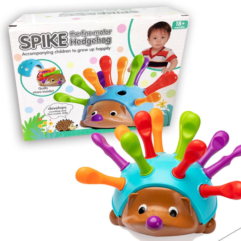 Spike The Fine Motor Hedgehog - Toddler Learning Toys, Fine Motor and Sensory