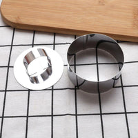 3D Cake Molds with Pusher Lifter Cooking Rings Set of 4(Bulk 3 Sets)