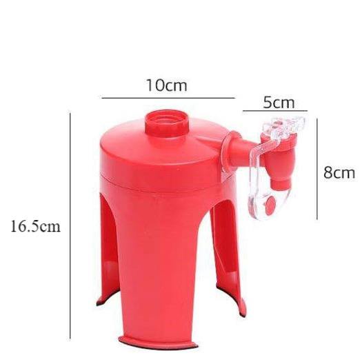 Portable Party Drinking Dispenser Juice Cola Soda Plastic Cold Drink Dispensers Beverage Bottle Dispenser (10 Pack)