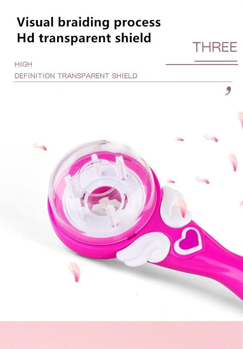 Automatic Electric Hairstyle DIY Tool for Teen Girls Salon Makeup