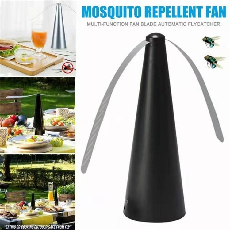 Tabletop Fly Fan for Indoor Outdoor & Stainless Steel Multi Grill Rack Multi Pack